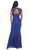 May Queen - Lace Square Trumpet Evening Dress