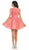 May Queen - Lace Illusion Jewel A-line Cocktail Dress