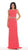 May Queen - Bedazzled Bateau Sheath Dress MQ-1156 in Pink