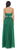 May Queen - MQ-1169 Strapless Bedazzled A-Line Gown In Green