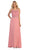 May Queen - Styllish Long Chiffon Formal Dress with Quarter Length Jacket