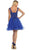Embroidered Sweetheart A-line Cocktail Dress
