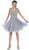 May Queen - Embroidered Sweetheart A-line Cocktail Dress