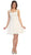 May Queen - Embroidered Sweetheart A-line Cocktail Dress