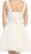May Queen - Embroidered Sweetheart A-line Cocktail Dress