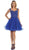 May Queen - Embroidered Sweetheart A-line Cocktail Dress