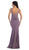Embroidered Sleeveless Bateau Neck Evening Dress