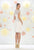 May Queen MQ1253 Stylish Cap Sleeve Lace Formal Dress In Ivory