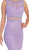 May Queen - Sleeveless Illusion Jewel Sheath Cocktail Dress in Purple