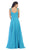 Pleated Sweetheart A-line Evening Dress
