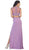 Two Piece Illusion Jewel Sheath Evening Dress