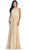 Embroidered Jewel A-line Evening Dress
