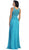 Embroidered Jewel A-line Evening Dress