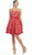 May Queen - Lace Sweetheart A-line Cocktail Dress in Red
