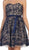 May Queen - Lace Sweetheart A-line Cocktail Dress in Blue