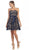 May Queen - Lace Sweetheart A-line Cocktail Dress in Blue