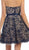 May Queen - Lace Sweetheart A-line Cocktail Dress in Blue