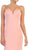Sleeveless V-neck Sheath Evening Dress