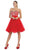 May Queen - Strapless Sweetheart A-line Cocktail Dress
