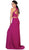 May Queen - Two-Piece Lace Panel Sheath Evening Gown