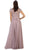 Lace Chiffon A-line Evening Dress