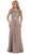 Lace Chiffon A-line Evening Dress