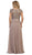 Lace Chiffon A-line Evening Dress