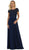 Lace Chiffon A-line Evening Dress