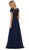 Lace Chiffon A-line Evening Dress