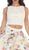 Pearl Embellished Two-Piece Cocktail Dress