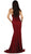 May Queen - Strapless Glimmering Waist Evening Gown