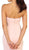 May Queen - Strapless Glimmering Waist Evening Gown
