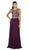 May Queen - Embroidered Illusion Jewel A-line Evening Dress