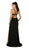 Halter Embellished Cutout Long Prom Gown