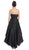 May Queen - Strapless Pleated Empire High Low Prom Gown