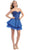 Sparkly Sweetheart Taffeta A-line Cocktail Dress