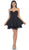 Sparkly Sweetheart Taffeta A-line Cocktail Dress