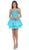 Sparkly Sweetheart Taffeta A-line Cocktail Dress