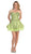 Sparkly Sweetheart Taffeta A-line Cocktail Dress