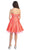 May Queen - Strapless Pleated Bodice Empire Cocktail Dress MQ596