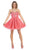 Bejeweled Bodice Strapless Sweetheart Cocktail Dress