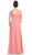 May Queen - Elegant V-neck Ruched Top Empire Bridesmaid Dress