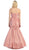 Strapless Sweetheart Twisted Trumpet Prom Gown