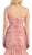 Strapless Sweetheart Twisted Trumpet Prom Gown