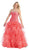 May Queen - Lavish Sweetheart Ruffled Ball Gown