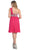 May Queen - Trendy One Shoulder Beaded Cocktail Dress MQ841