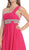 May Queen - Trendy One Shoulder Beaded Cocktail Dress MQ841