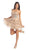 May Queen - Strapless Ruched Prom Dress with Ruffle Skirt