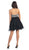 Crystal Encrusted Bust Sweetheart Cocktail Dress