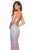 La Femme - 27609 Ombre Beaded Deep Sweetheart Trumpet Dress In Multi-Color